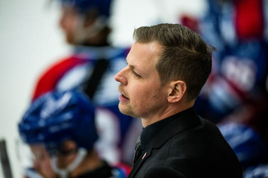Oskarshamns tränare Martin Filander