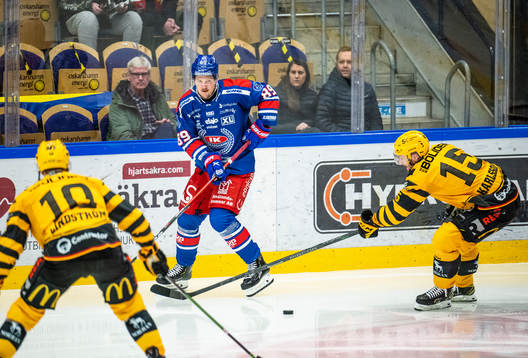 Oskarshamns Patrik Karlqvist och Skellefteås Melker