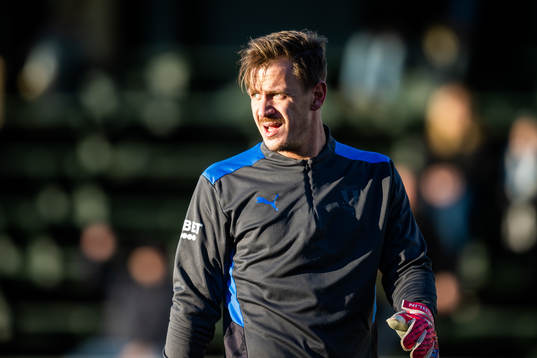 Malmö FFs målvakt Johan Dahlin