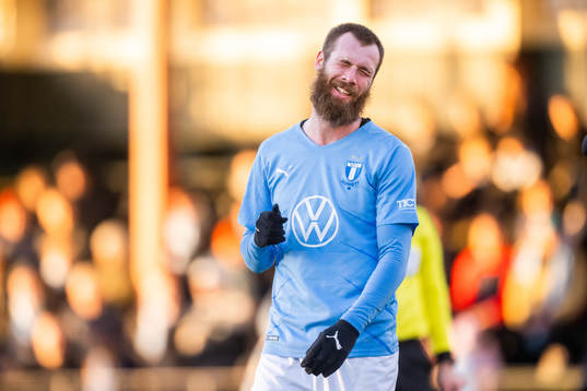 Malmö FFs Jo Inge Berget deppar