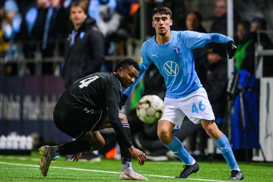 Malmö FFs Alexander Hughes