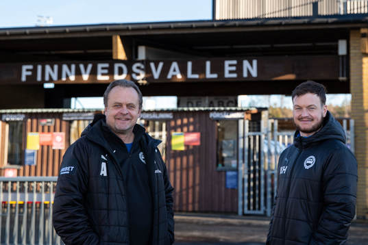 Värnamos assisterande tränare Jonas Thern och tränare