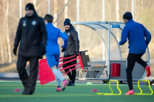 Värnamos tränare Kim Hellberg