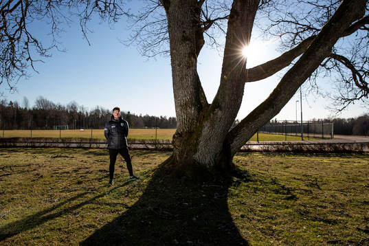 Värnamos tränare Kim Hellberg