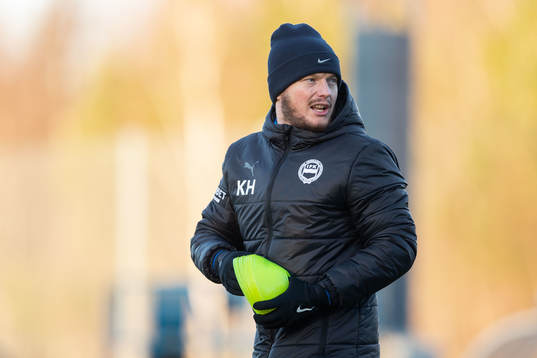 Värnamos tränare Kim Hellberg
