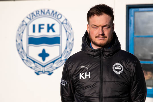 Värnamos tränare Kim Hellberg