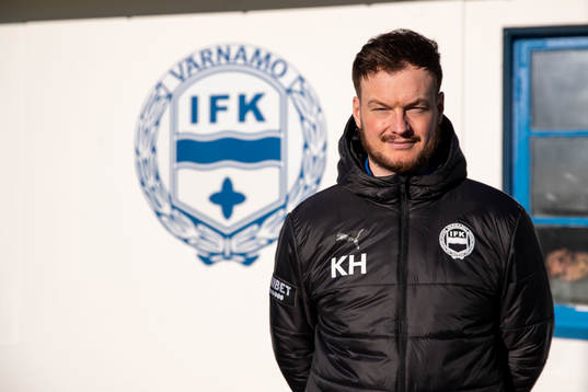 Värnamos tränare Kim Hellberg