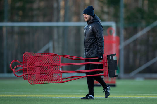 Värnamos tränare Kim Hellberg