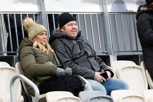 Tomas Brolin på läktarplats