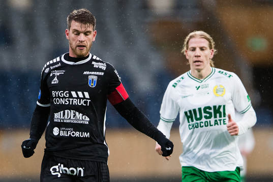 Sirius Marcus Mathisen och Hammarbys Gustav Ludwigson