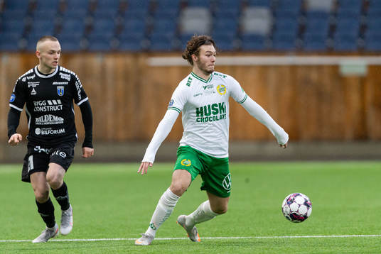 Sirius Jacob Ortmark och Hammarbys Sebastian Brolin