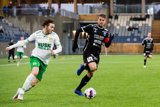 Hammarbys Sebastian Brolin och Sirius Marcus Mathisen