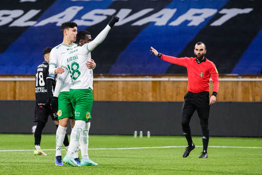 Hammarbys Filston Mawana jublar