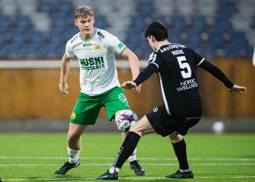Hammarbys William Axelsson Tervonen och Sirius Jamie Roche
