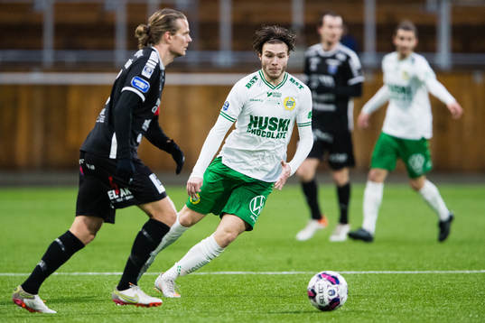 Sirius Tim Björkström och Hammarbys Sebastian Brolin