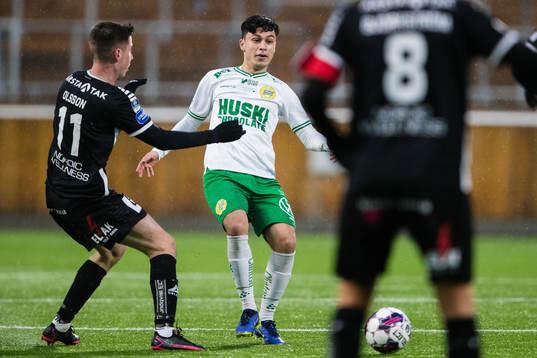 Sirius Filip Olsson och Hammarbys Alper Demirol