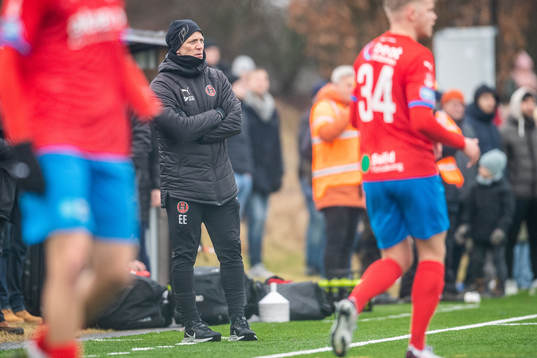 Hittarps tränare Erik Edman