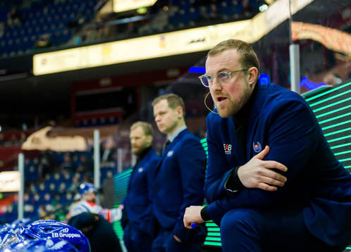 Oskarshamns assisterande tränare Jeff Jakobs
