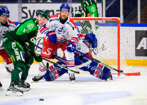 Färjestads Gustav Rydahl och Oskarshamns Philip Samuelsson