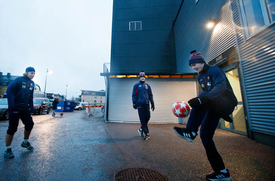 Djurgårdens Albin Grewe, Rasmus Bengtsson och Ludvig