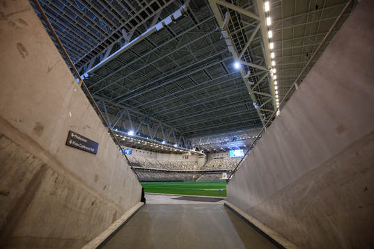 Interiör vy av Tele2 Arena