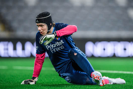 Djurgårdens målvakt Jacob Widell Zetterström