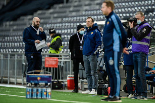 Djurgårdens tränare Kim Bergstrand
