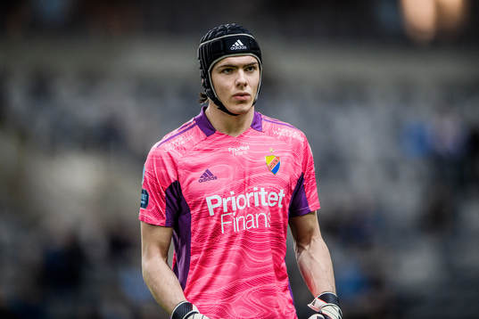 Djurgårdens målvakt Jacob Widell Zetterström
