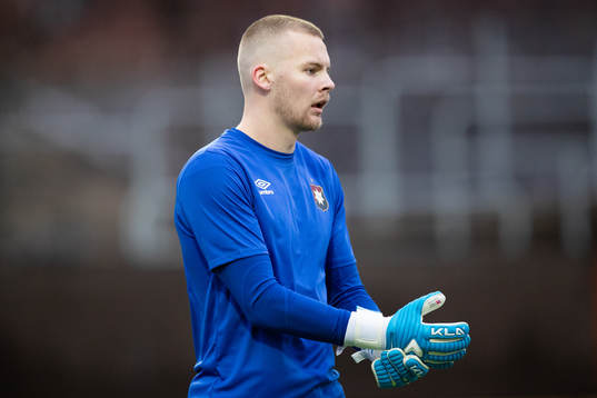 Örgrytes målvakt Robin Wallinder