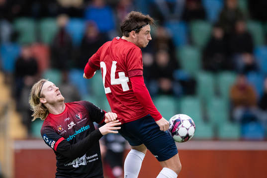 Trollhättans Nils Berner och Örgrytes William Svensson