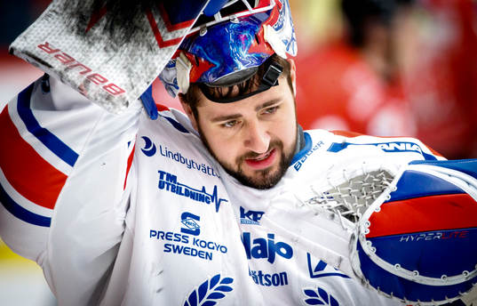 Oskarshamns målvakt Joe Cannata