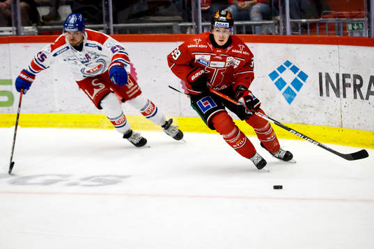 Oskarshamns Johannes Salmonsson och Örebros Joel Mustonen