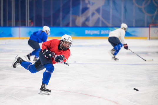 Kendall Coyne Schofield of the United States women's ice