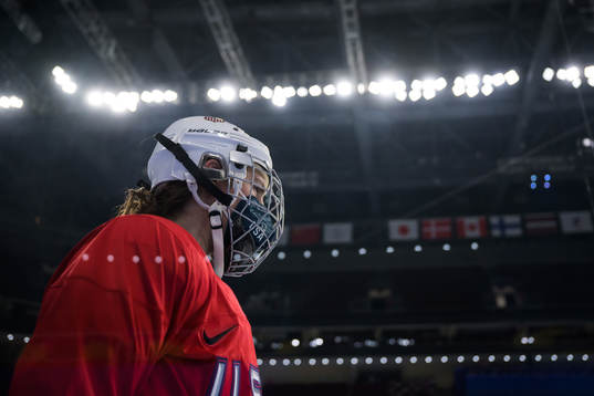 Hilary Knight of the United States women's ice hockey team