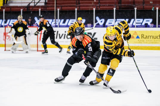 Brynäs Oskar Kvist och Skellefteås Jonathan Pudas