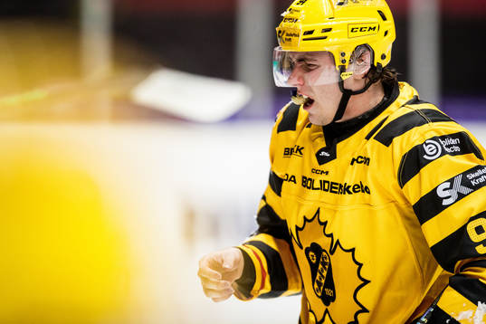 Skellefteås Linus Karlsson har ont