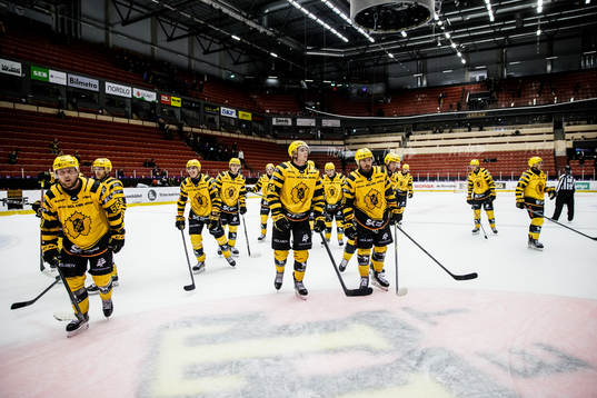 Skellefteås spelare jublar
