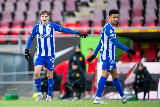 IFK Göteborgs Simon Thern och Tobias Sana