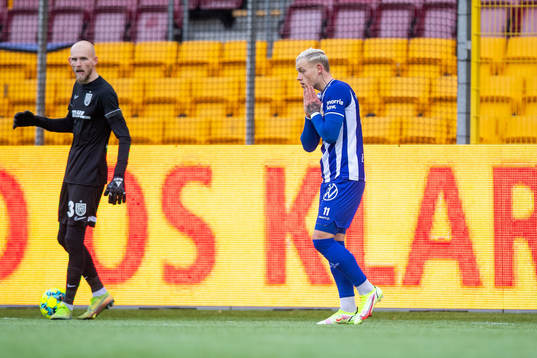IFK Göteborgs Erik Sorga deppar