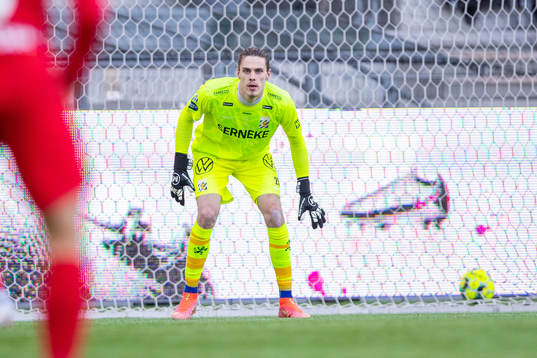 IFK Göteborgs målvakt Adam Ingi Benediktsson