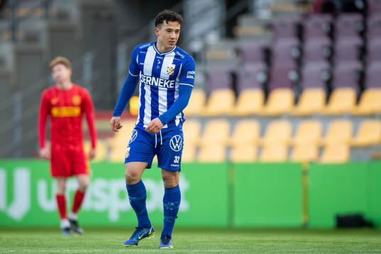 IFK Göteborgs Hussein Carneil deppar