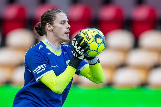 IFK Göteborgs målvakt Adam Ingi Benediktsson