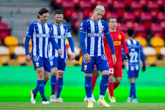 IFK Göteborgs Erik Sorga deppar
