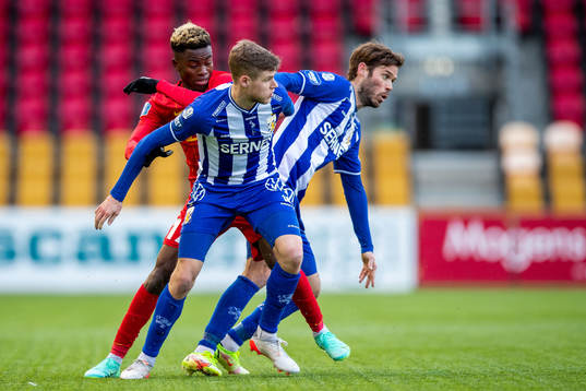 IFK Göteborgs Gustaf Norlin och Emil Salomonsson