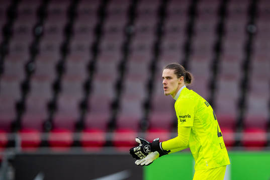 IFK Göteborgs målvakt Adam Ingi Benediktsson