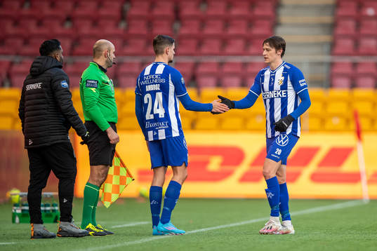IFK Göteborgs Filip Ambroz och Simon Thern