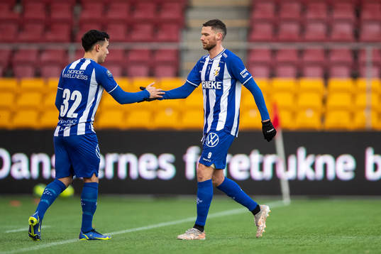 IFK Göteborgs Hussein Carneil och Marcus Berg