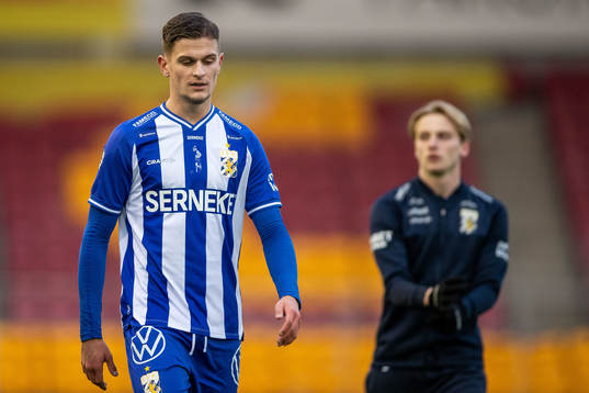 IFK Göteborgs Filip Ambroz deppar