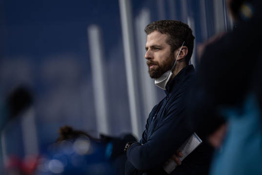 Head coach Ulf Lundberg of Sweden