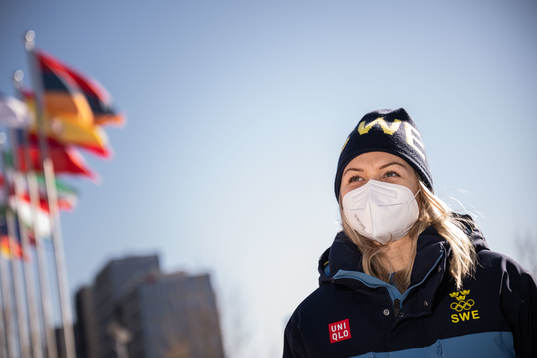 Josefin Bouveing of the Swedish national women's ice hockey